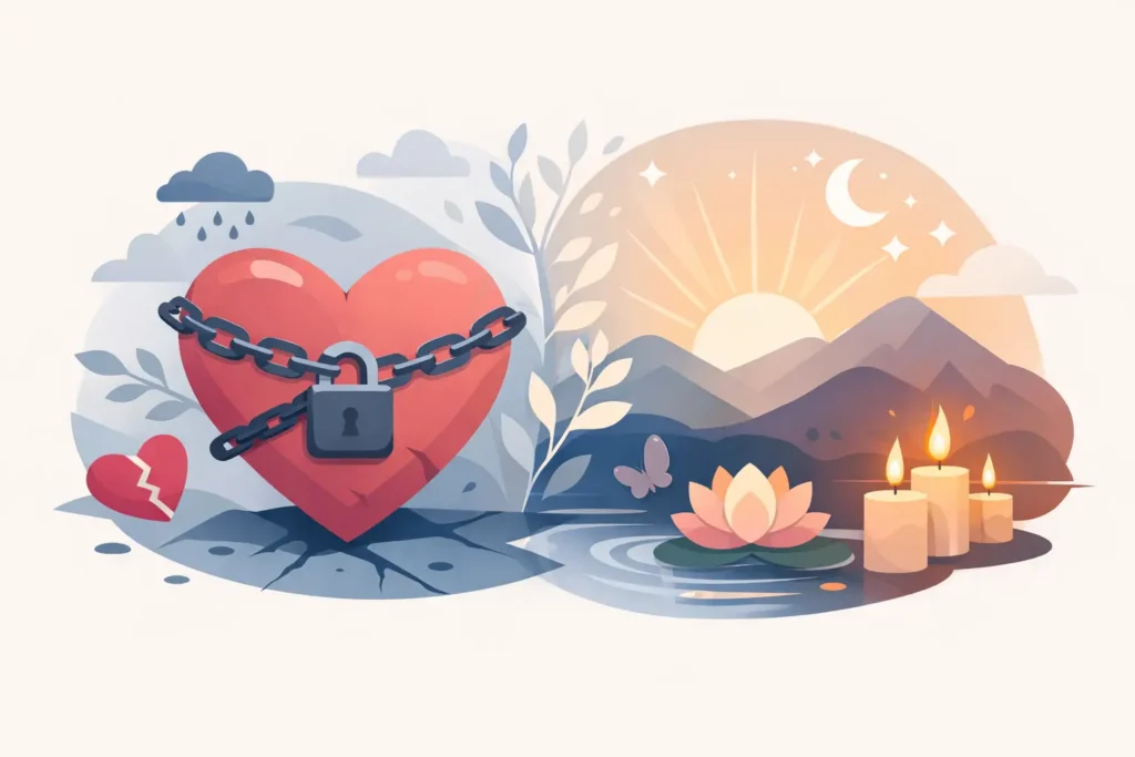 Blocage sentimental : solution spirituelle